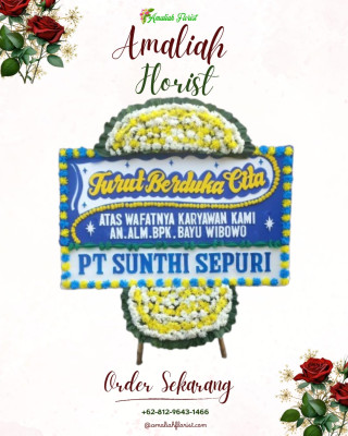 Papan Bunga Duka di Lindu