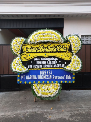 Papan Bunga Duka di Lindu