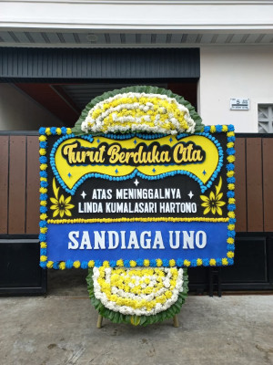 Papan Bunga Duka di Lindu